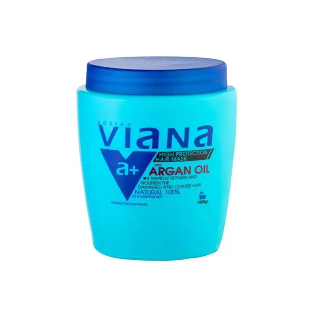 646464646 ماسک مو ترمیم کننده و رطوبت رسان مو حاوی روغن آرگان مناسب موهای خشک و آسیب دیده ویانا - Image 1