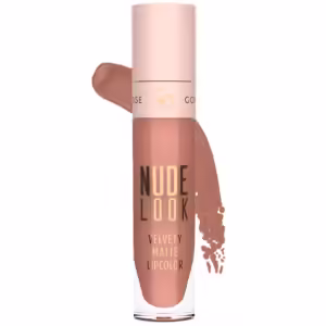 رژ لب مایع مات نود لوک گلدن رز (02-Peachy Nude)