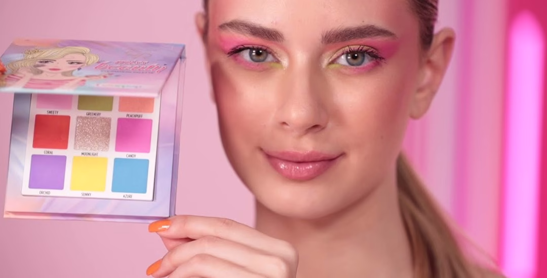 معرفی پالت سایه چشم میس بیوتی Colorpop گلدن رز