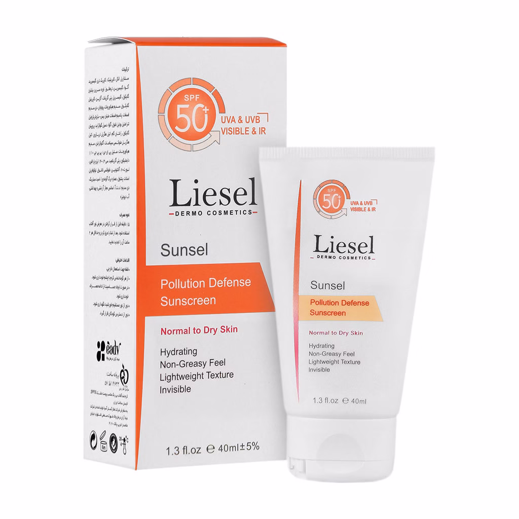 معرفی کرم ضد آفتاب بی‌رنگ پوست خشک SPF50 لایسل: محافظت کامل و آبرسانی پوست