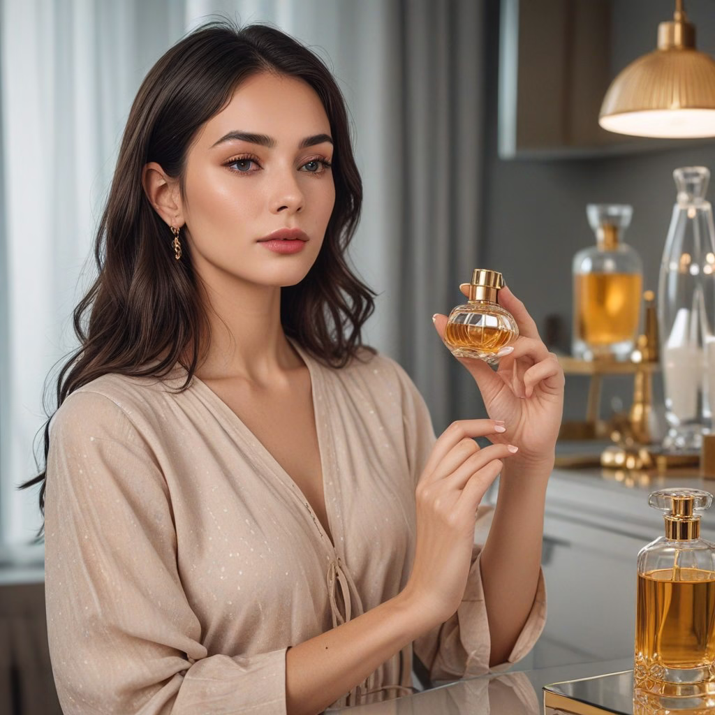 عطر زدن به لباس