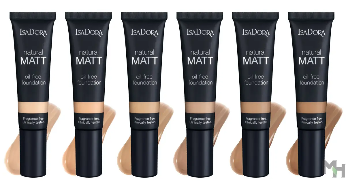 کرم پودر ایزادورا Natural Matt؛ پوشش مات و طبیعی برای زیبایی پوست
