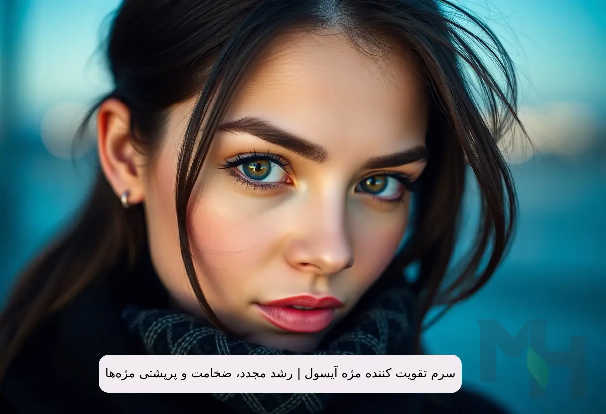 سرم تقویت کننده مژه آیسول | رشد مجدد، ضخامت و پرپشتی مژه‌ها