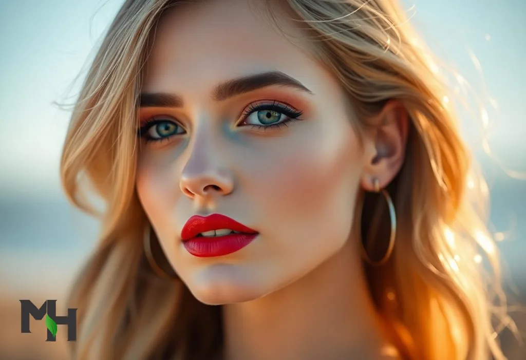 تشخیص ته رنگ پوست برای انتخاب رژ لب قرمز 