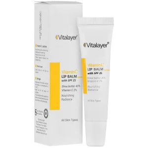 بالم لب ویتامین C و شی باتر SPF25 ویتالیر