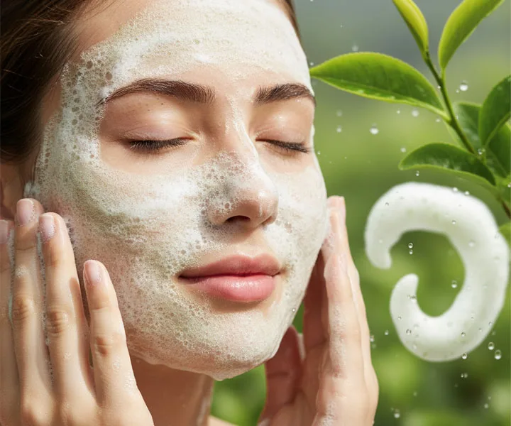 چرا فوم شستشوی چای سبز شده