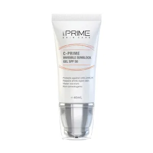 ژل ضد آفتاب ویتامین C بی رنگ SPF50 پرایم