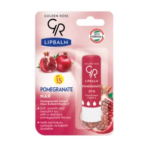 بالم لب SPF15 عصاره انار گلدن رز