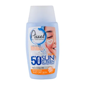 کرم ضد آفتاب SPF50 بدون رنگ پوست خشک پیکسل