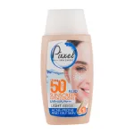 کرم ضد آفتاب SPF50 بژ روشن پوست چرب پیکسل