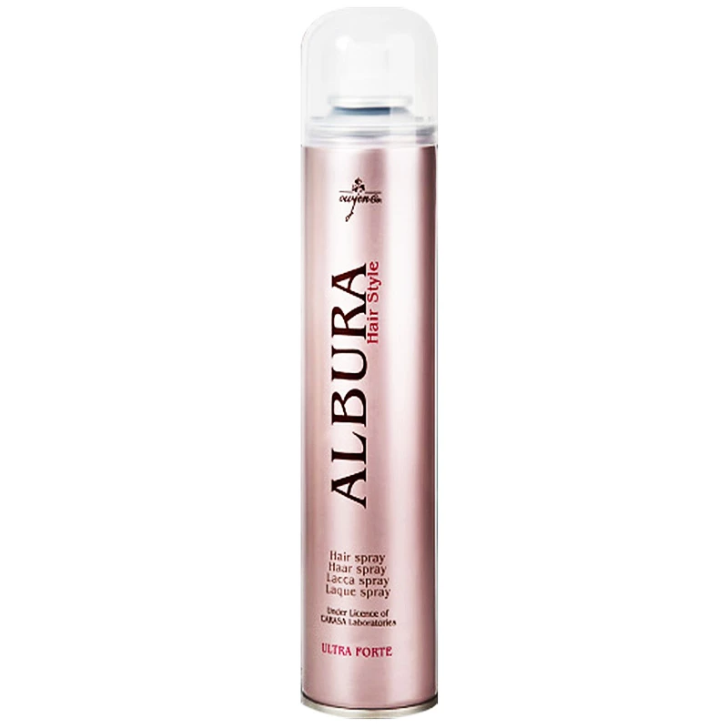 اسپری چسب موی سر آلبورا مدل Ultra Forte حجم 400 میلی لیتر
