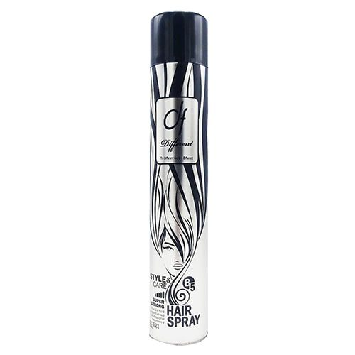 اسپری حالت دهنده مو دیفرنت مدل Super Strong حجم 500 میلی لیتر