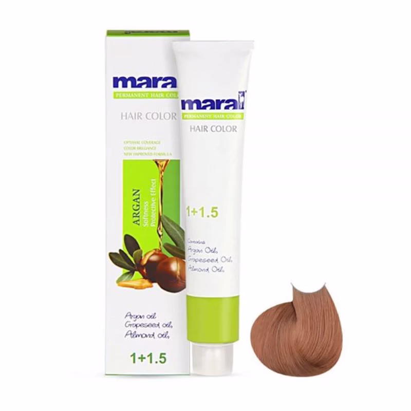رنگ مو بلوند طلایی تیره مارال سری طلایی شماره 6.5