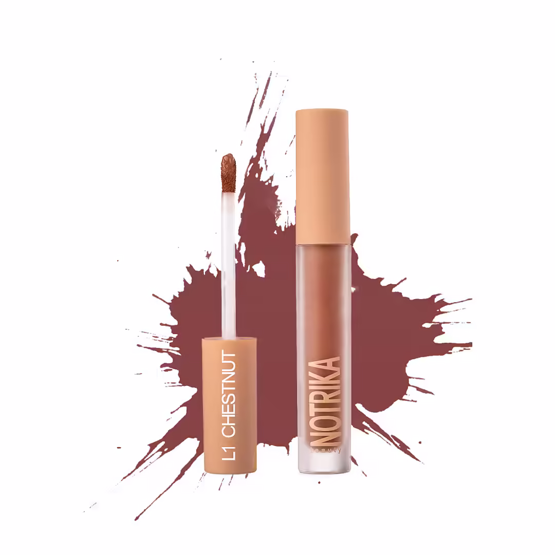 رژ لب مایع مات شماره L1 Chestnut نوتریکا