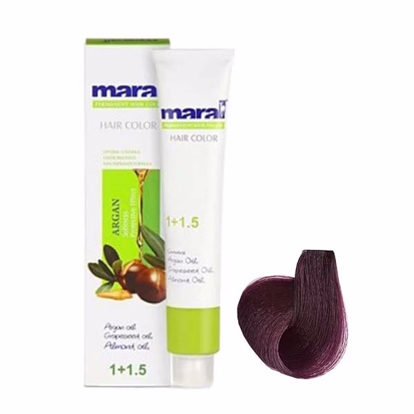 رنگ مو شرابی تیره مارال سری شرابی شماره 3.99