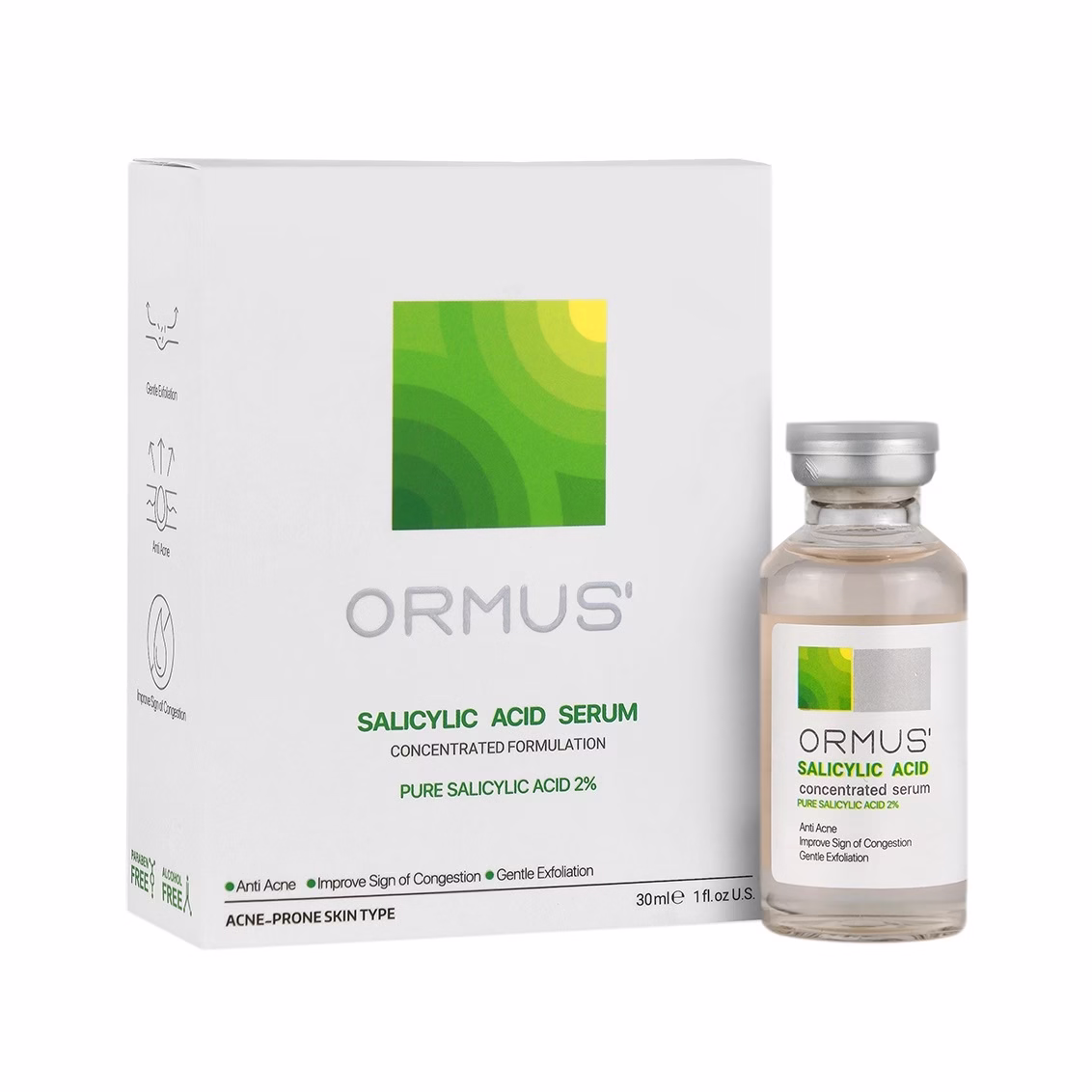 سرم سالیسیلیک اسید 2 درصد اورموس