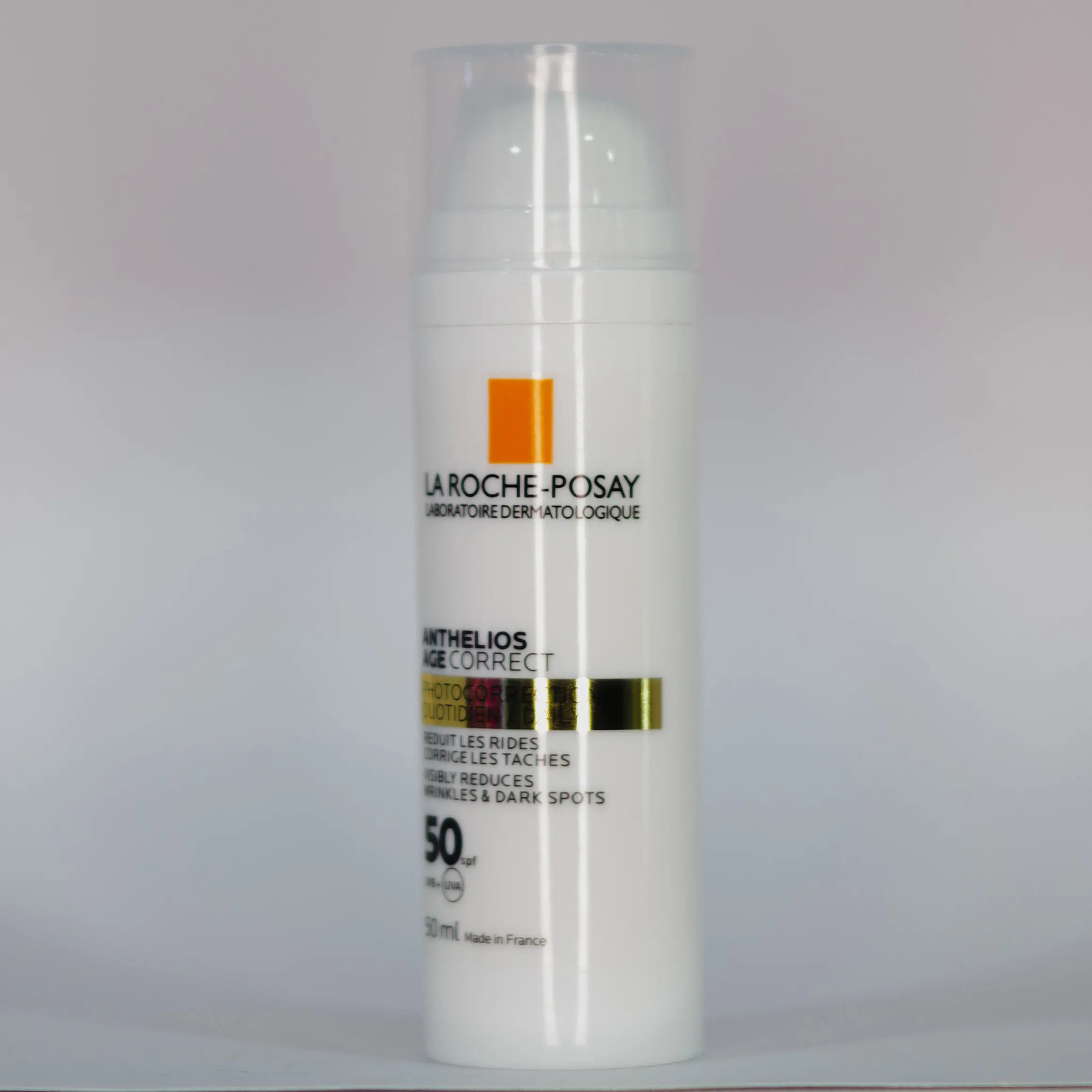 کرم ضد آفتاب ضد چروک و ضد لک SPF50 آنتلیوس لاروش پوزای ( بی رنگ )
