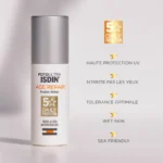 ضد آفتاب بی رنگ SPF50 ایج ریپیر فیوژن واتر ایزدین - Image 3