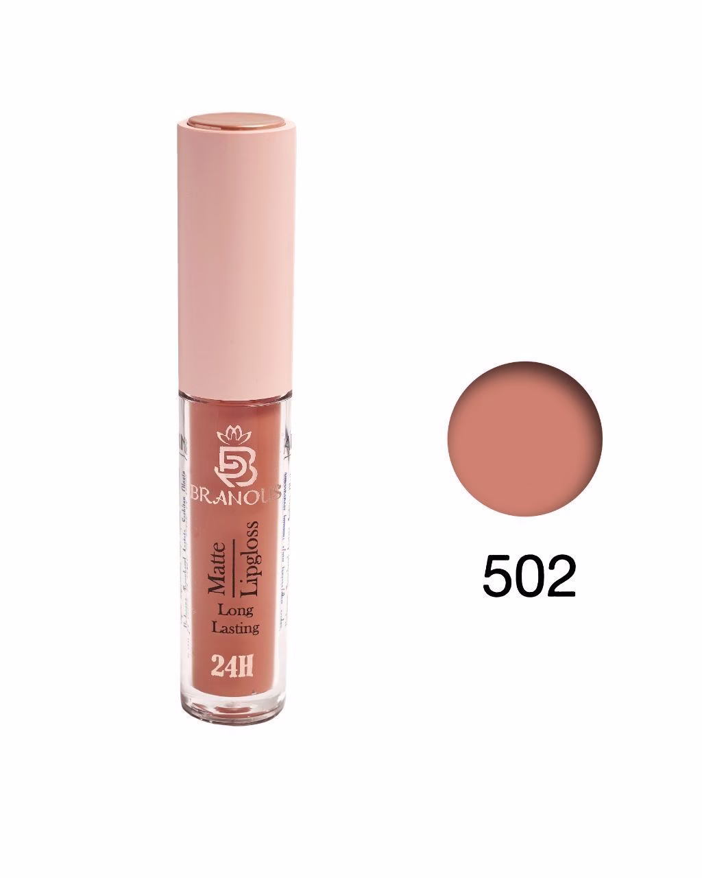 رژلب مایع کد 502 برانوس