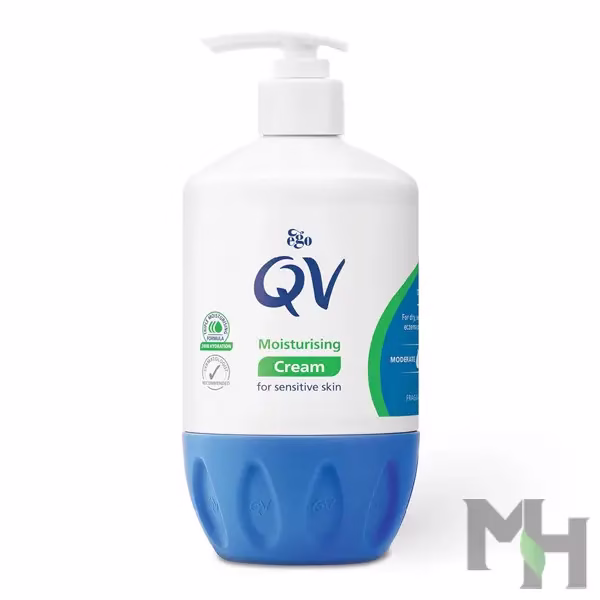 QV-Cream-For-Sensitive-Skin کرم مرطوب کننده پوست خشک کیووی