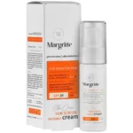 کرم ضد آفتاب بی رنگ پوست حساس SPF30 مارگریت