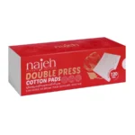 پد پاک کننده آرایش صورت ناژه مدل Double Press بسته 120 عددی