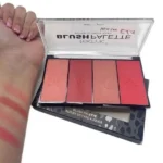 پالت رژگونه تکنیک مدل وارم ادیت مات و شاین 4 رنگ - تصویر 4