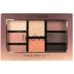 پالت چشم و صورت soft glow تکنیک
