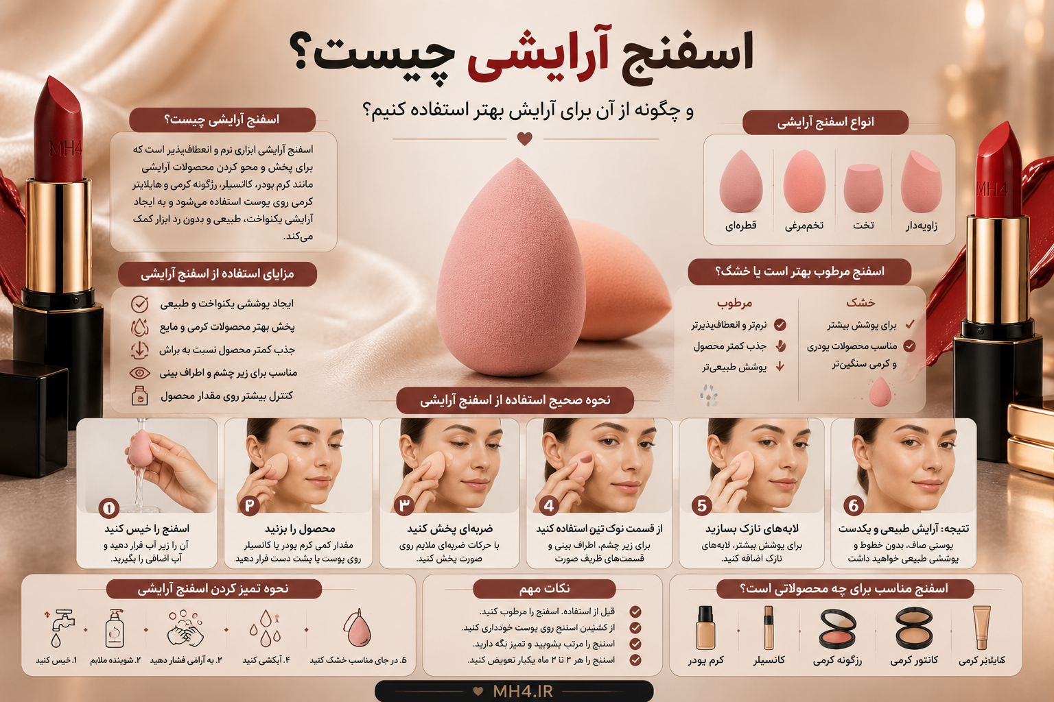 اسفنج آرایشی