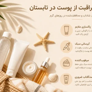 روتین مراقبت از پوست در تابستان؛ از شوینده تا ضدآفتاب چه محصولاتی لازم است؟