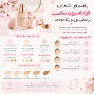 انتخاب فونداسیون مناسب