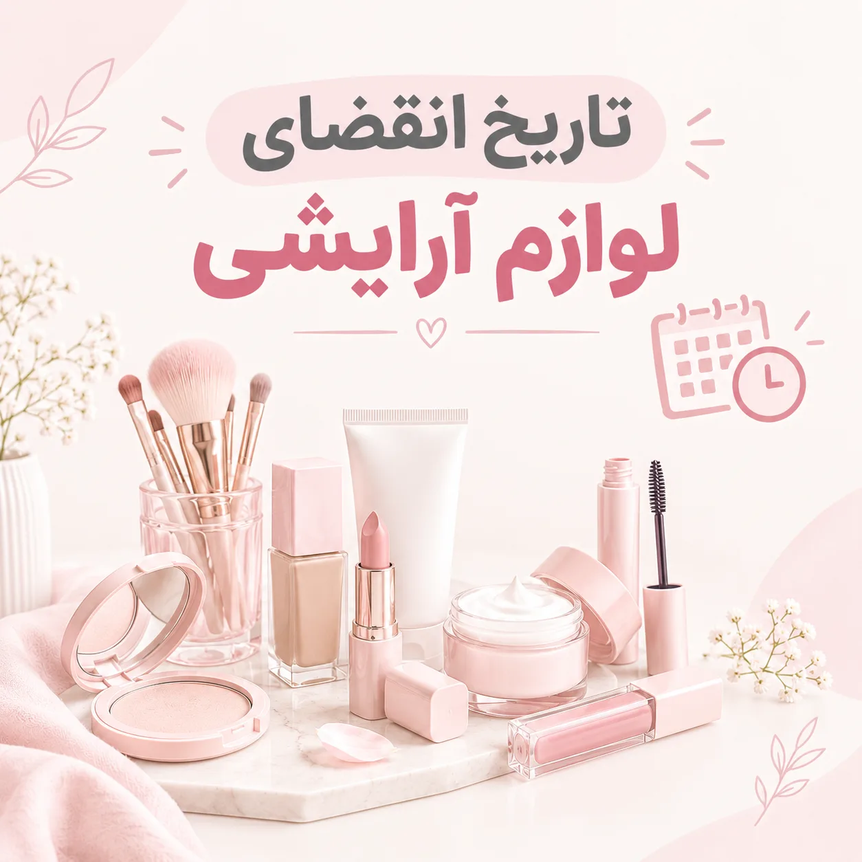 تاریخ انقضای لوازم آرایشی