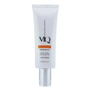کرم ضد آفتاب نرمال بژ روشن SPF50 ام کیو