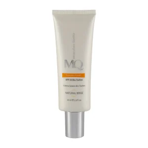 کرم ضدآفتاب و روشن کننده بایوتچ بژ طبیعی SPF50 ام کیو