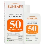 ضد آفتاب سولار فلوئید SPF50 مناسب پوست‌های حساس و چرب سان سیف